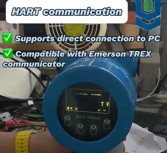 Customized Coriolis Flowmeters with HART Communication