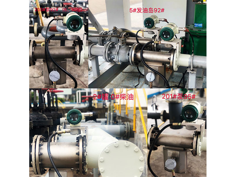 Online density meter case