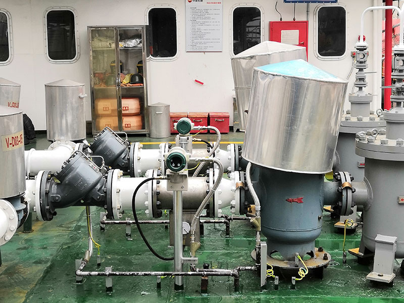 Online density meter case