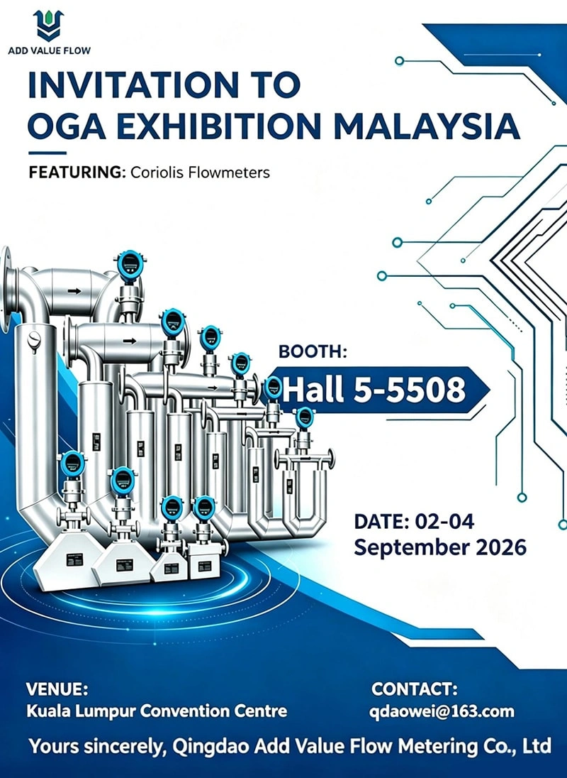 Qingdao Add Value Flow Metering Invites You to Visit Us at OGA Malaysia 2026 Qingdao Add Value Flow Metering Invites You to Visit Us at OGA Malaysia 2026