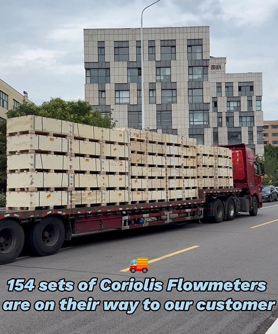 Another Milestone: 154 Coriolis Flowmeters Delivered